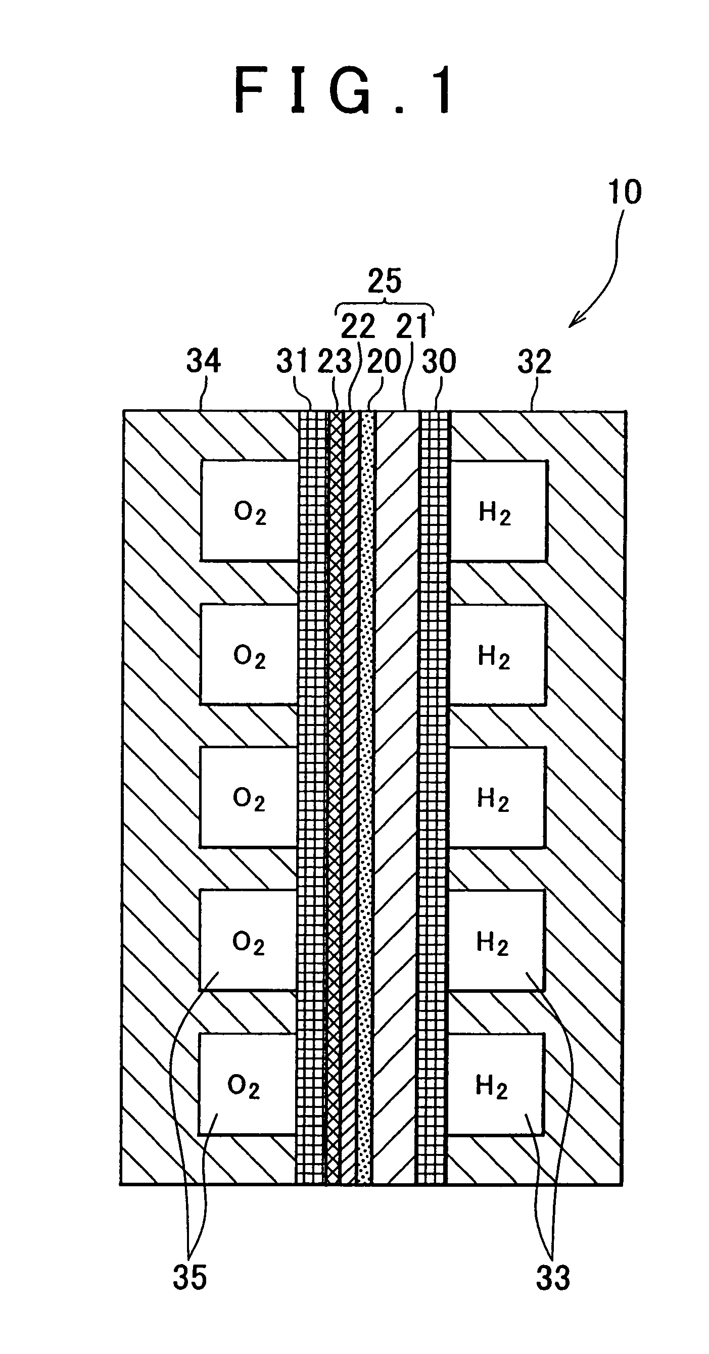 Fuel cell production method and fuel cell