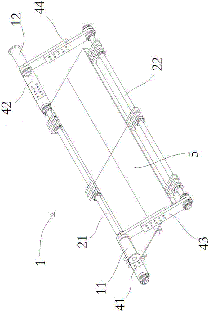 Frame balancing assembly for mounting vehicle, frame of mounting vehicle, mounting vehicle and large transporting vehicle