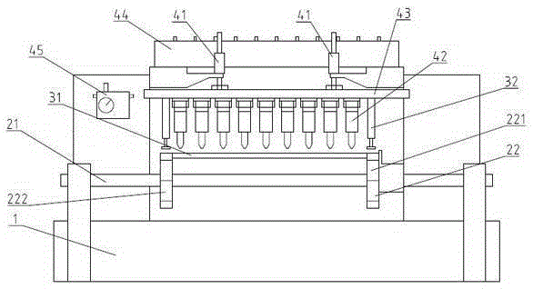 Automatic nailing device