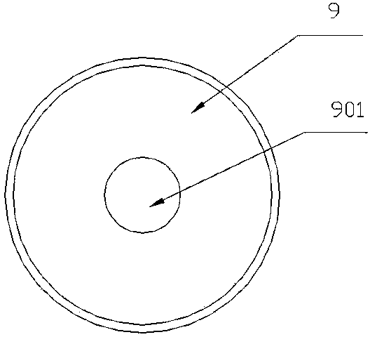 Air humidifier with magnetic suspension device