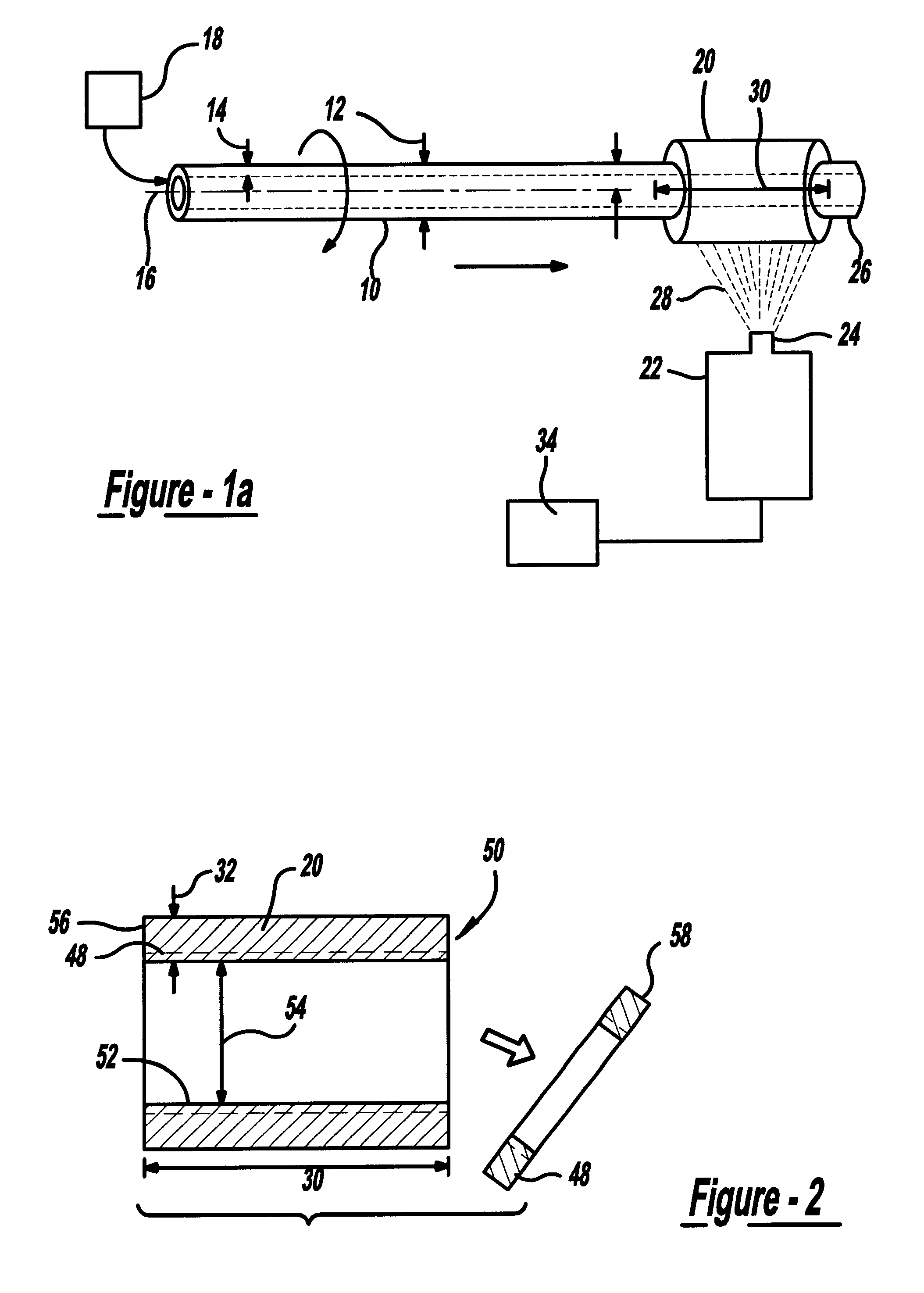 Method of making spray-formed articles using a polymeric mandrel