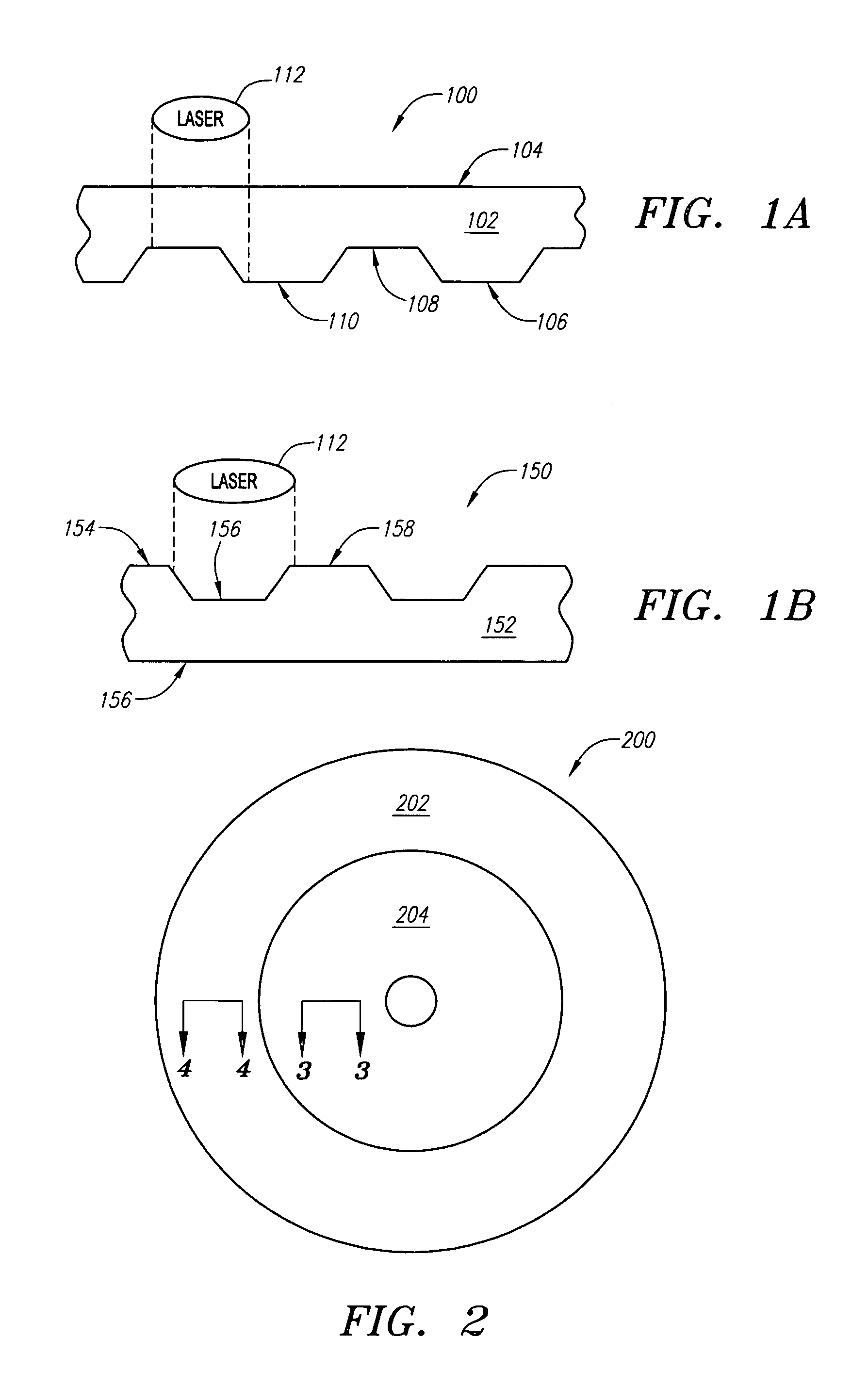 Dual density disc with associated properties