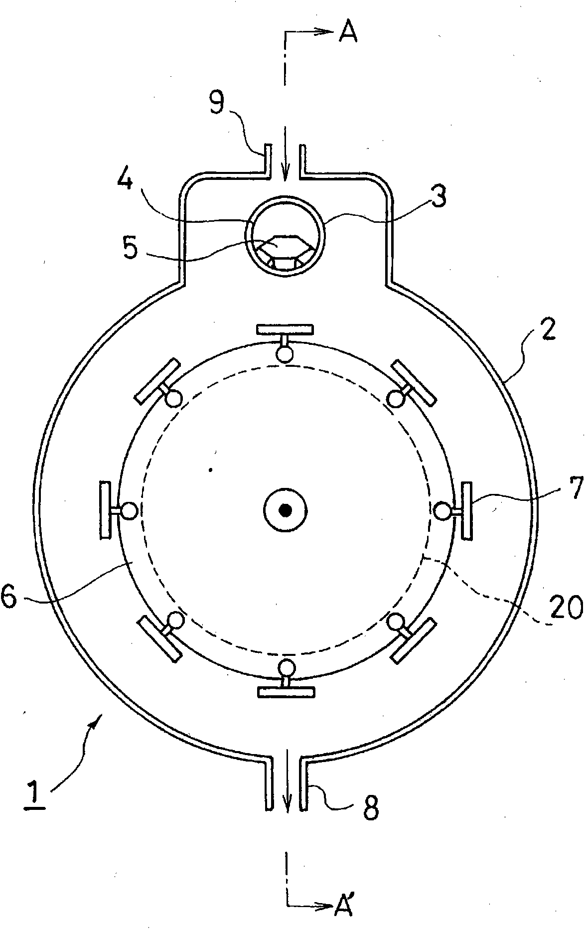 Sputtering apparatus and sputtering film forming method