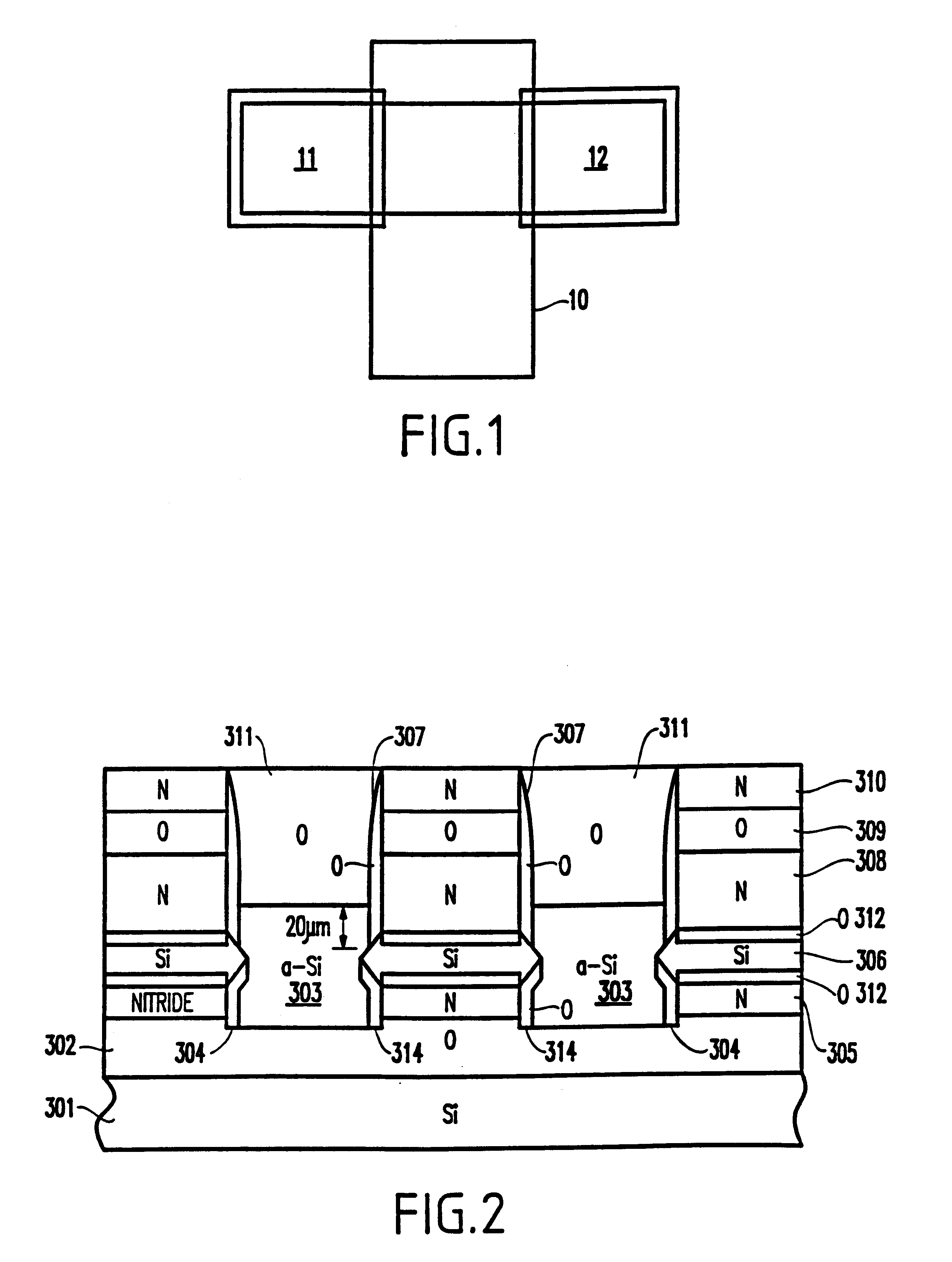 Double-gate FET with planarized surfaces and self-aligned silicides
