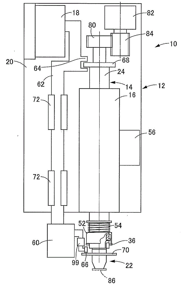 Electronic-circuit-component-mounting head
