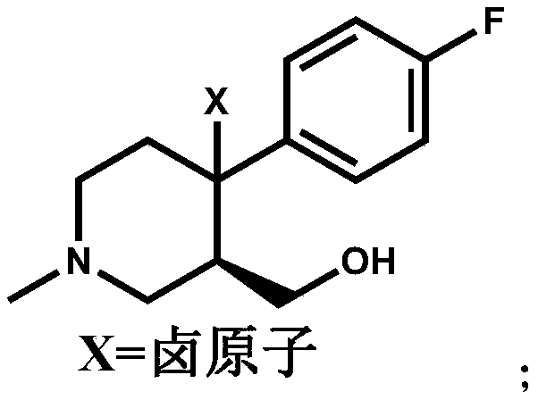 A kind of preparation method of paroxetine hydrochloride key intermediate
