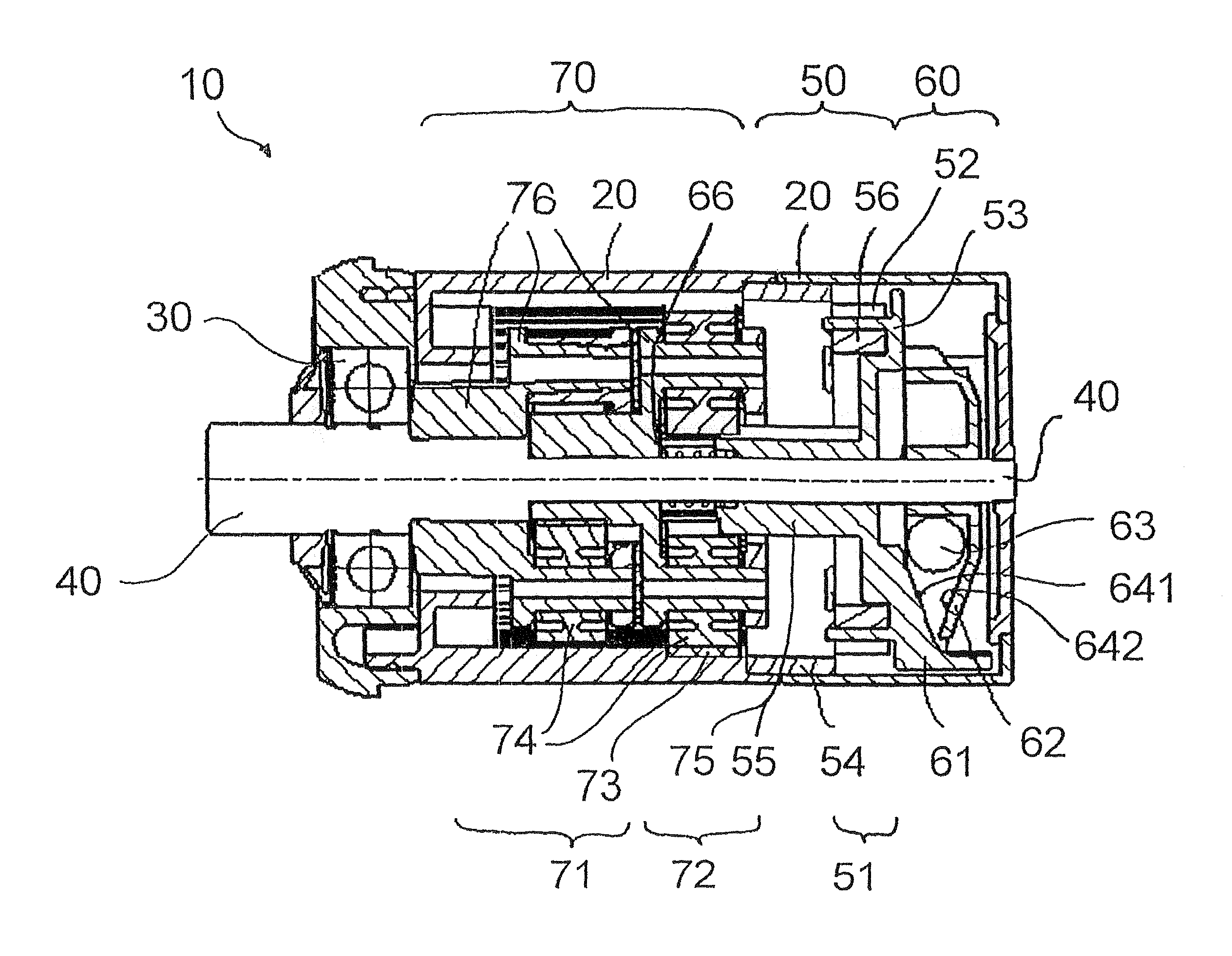 Conveyor roll with centrifugal force-operated magnetic brake