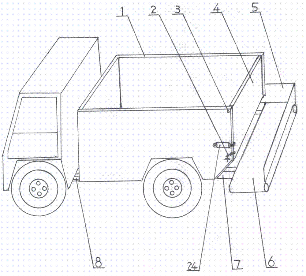 A packing machine for road shoulder and central divider