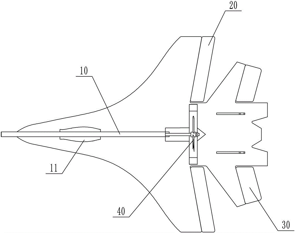 Aeromodelling airplane with location function