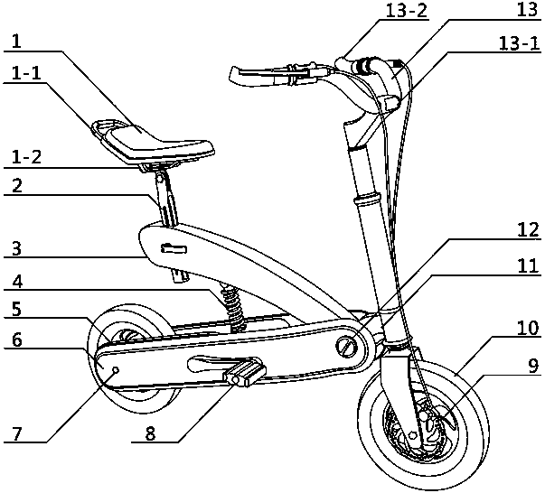 A kind of multifunctional children's walker