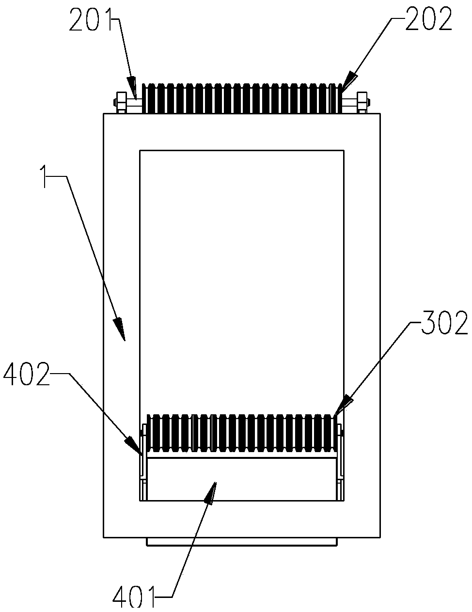 Gravity tensioning device