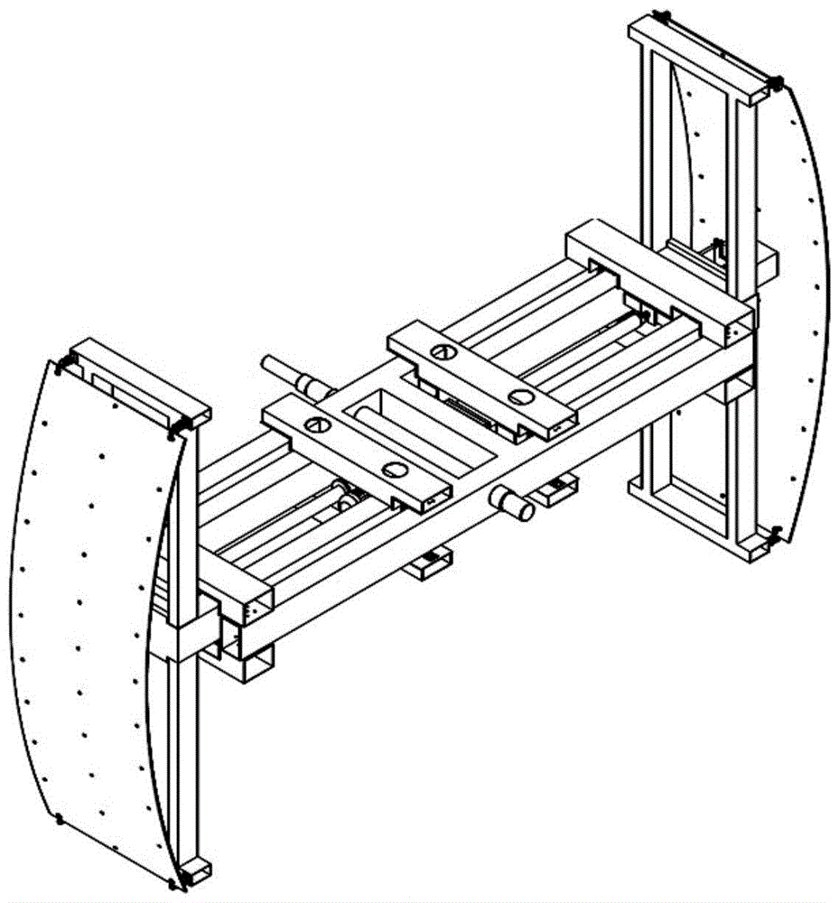 Construction equipment for reinforcement of circular arc section of subway