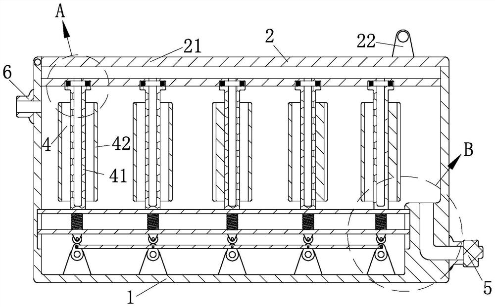 Steel mesh cleaning equipment for electronic production and processing