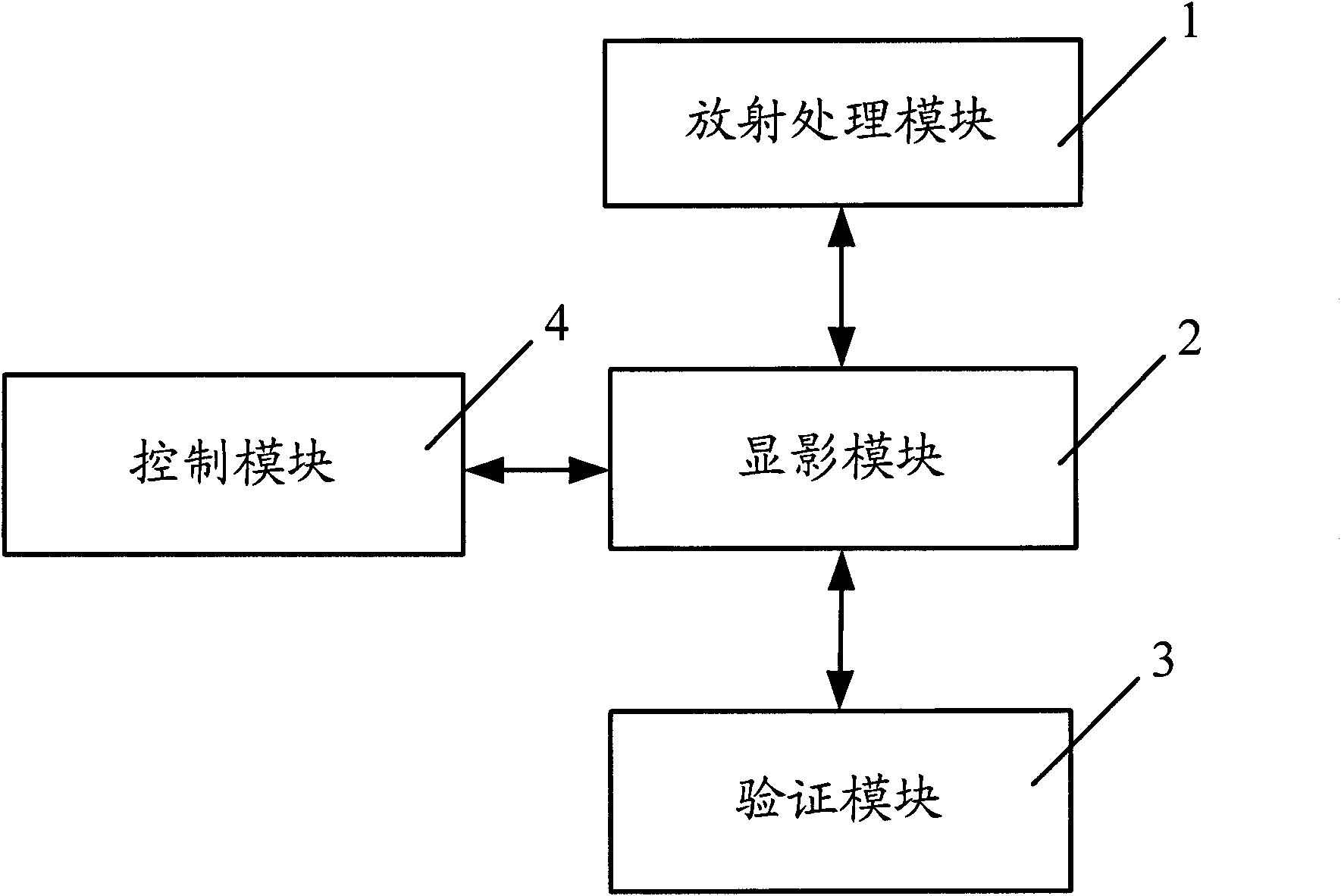 Radiation treatment verification method and radiation treatment device