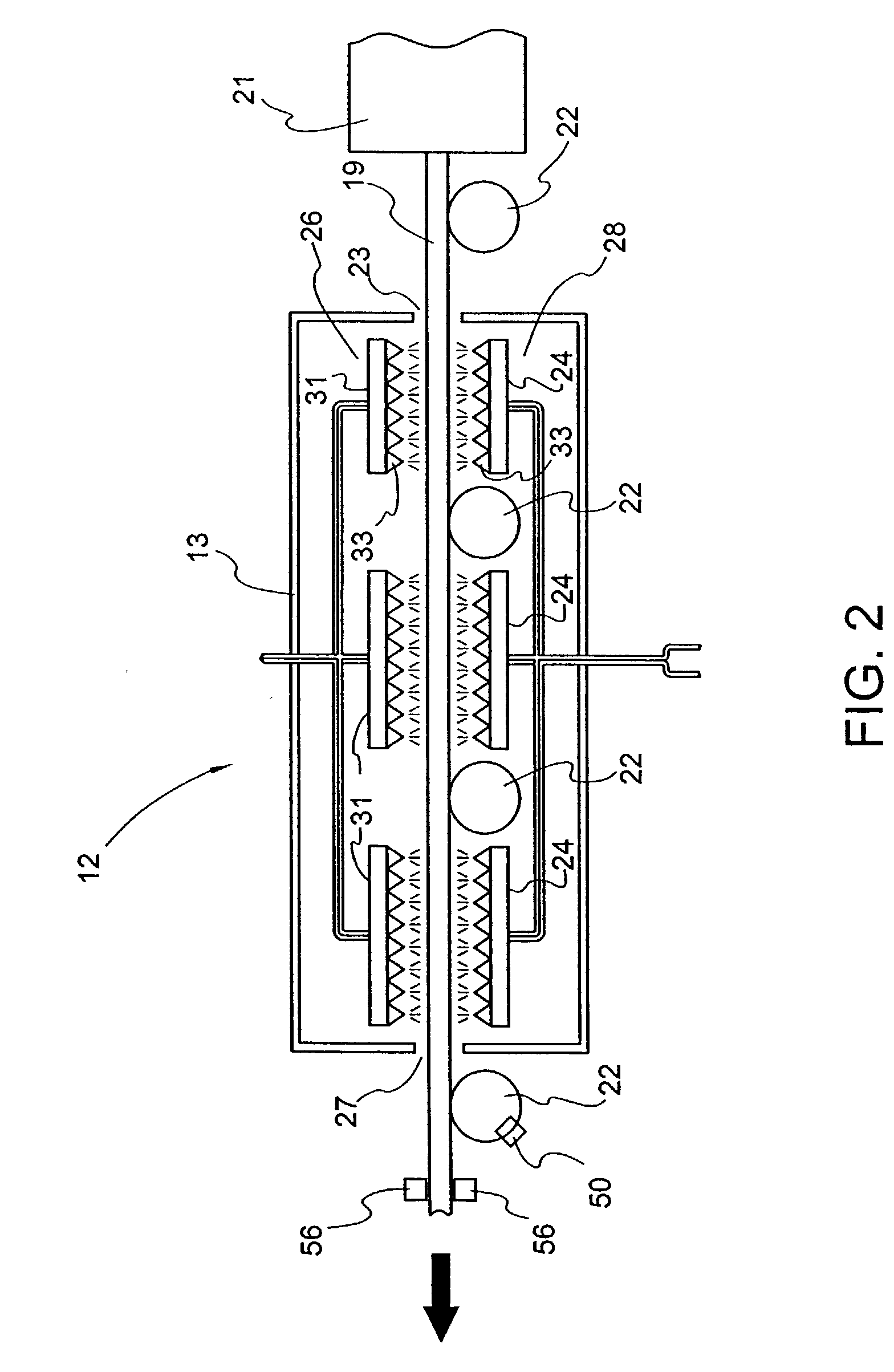Differential quench method and apparatus