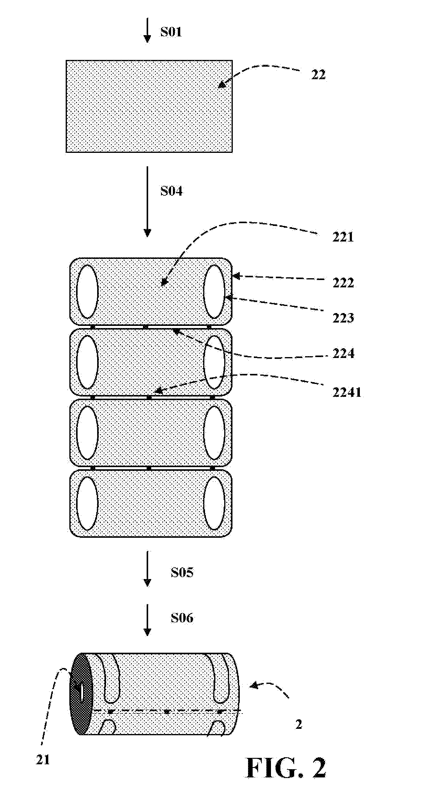 Facemask roll and method for manufacturing the same