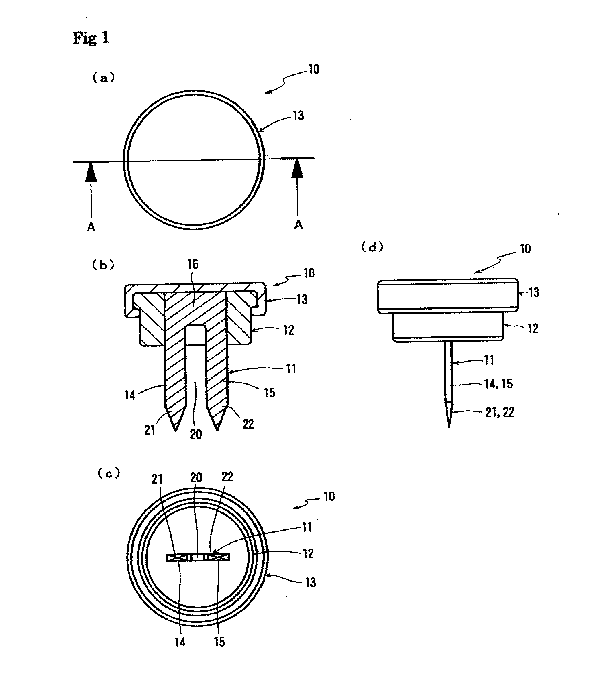 Wall mounting device