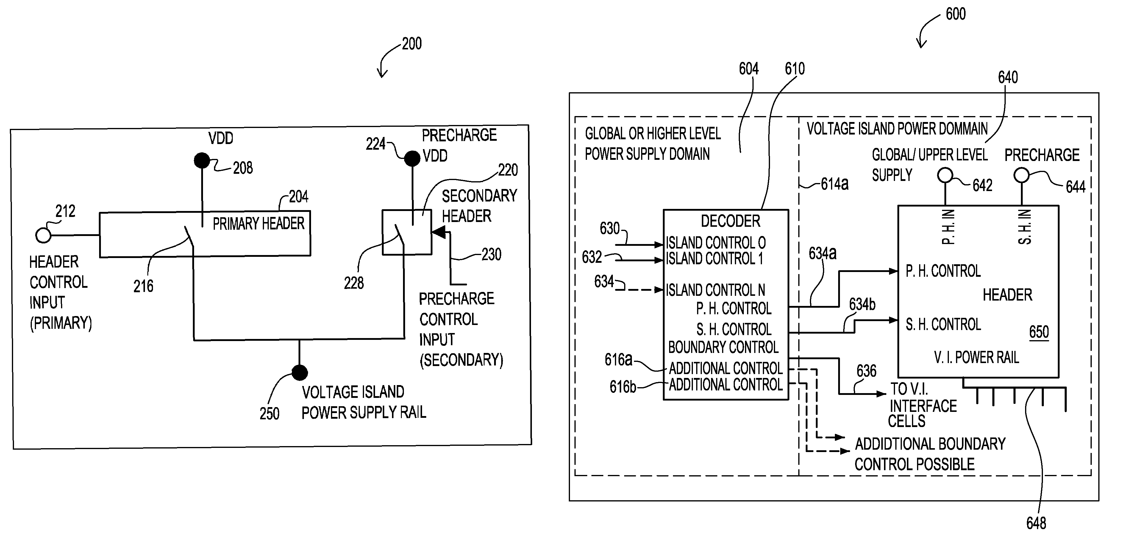 Device and method to eliminate step response power supply perturbation