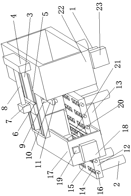 Paper feeding machine capable of detecting whether paper deflects and giving out alarm