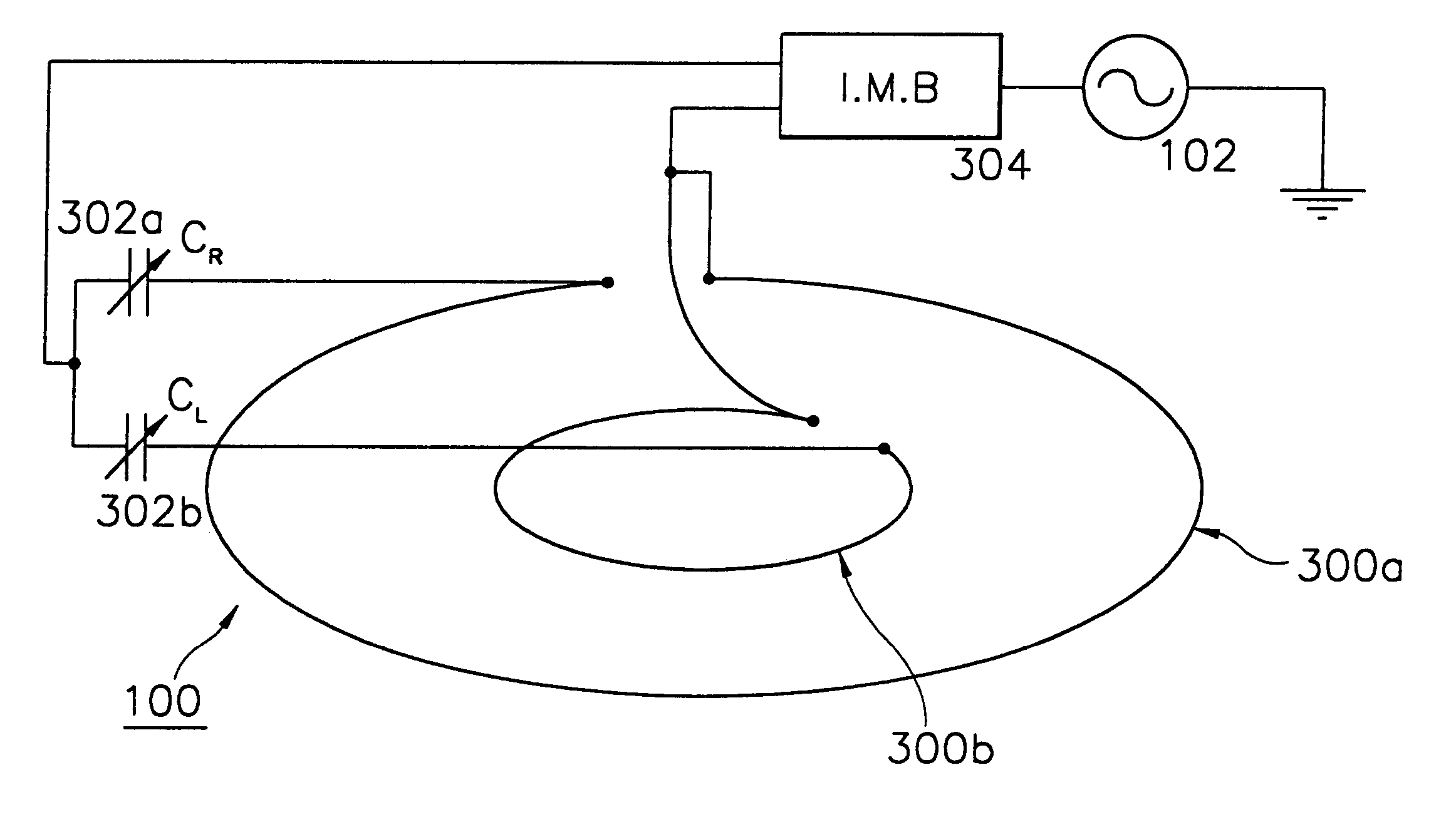 Antenna device for generating inductively coupled plasma