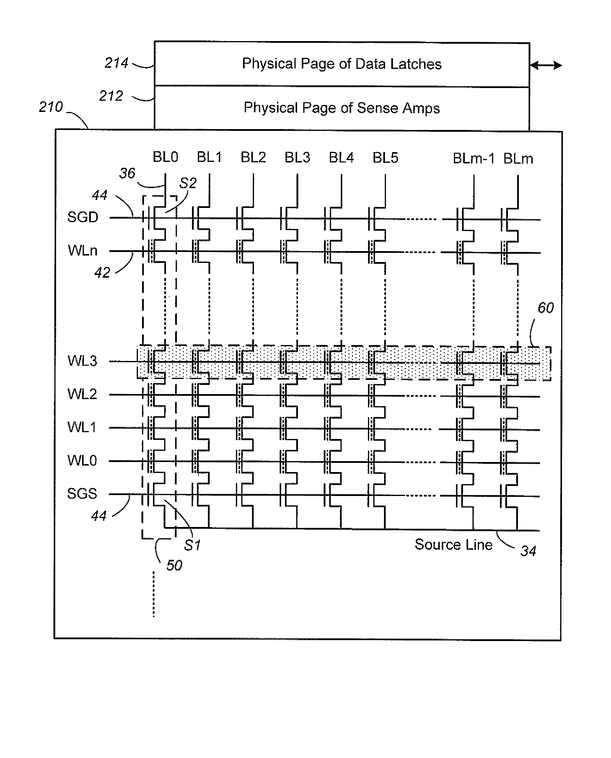 Non-volatile memory and method with write cache partitioning