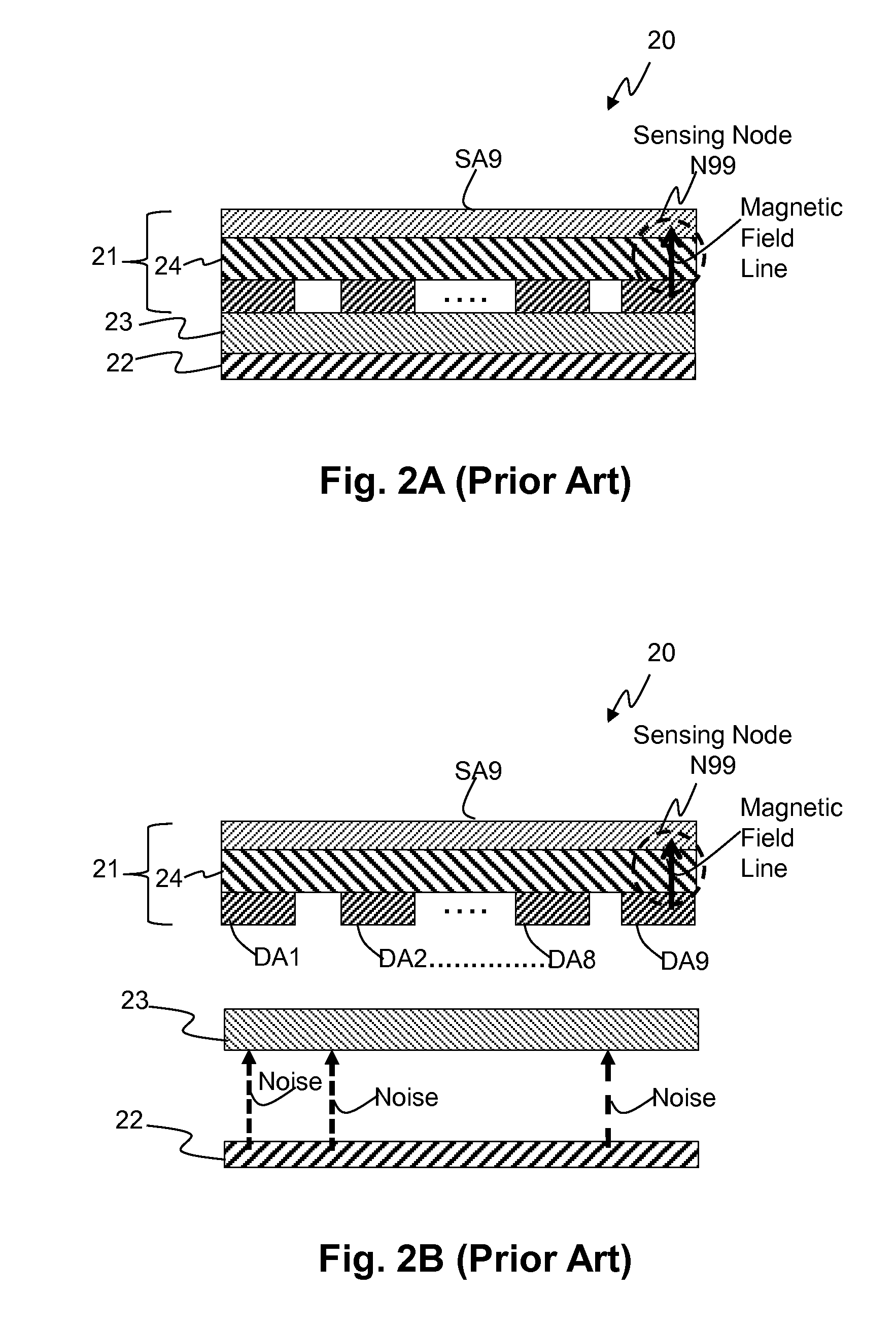 Noise-shielded capacitive touch display apparatus