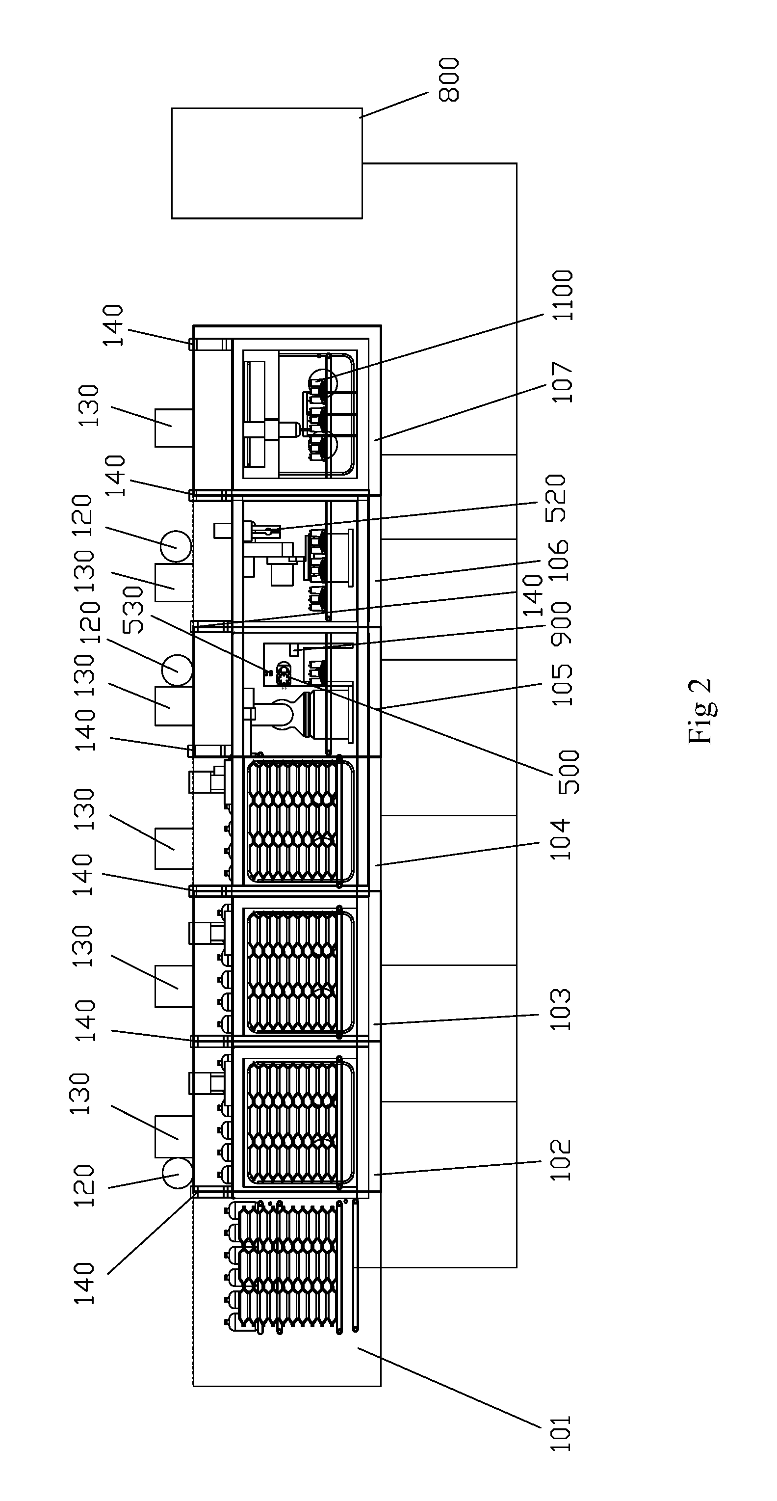 Full-automatic microorganism detecting enrichment system and enrichment method thereof