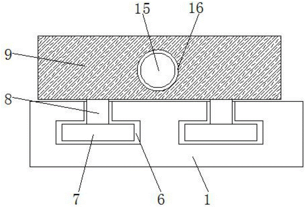 Mechanical drilling machine with fixing device