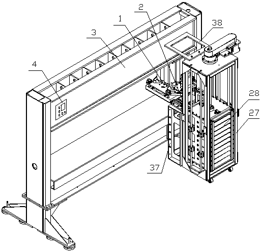 High-efficiency cutting machine for sheet cutting