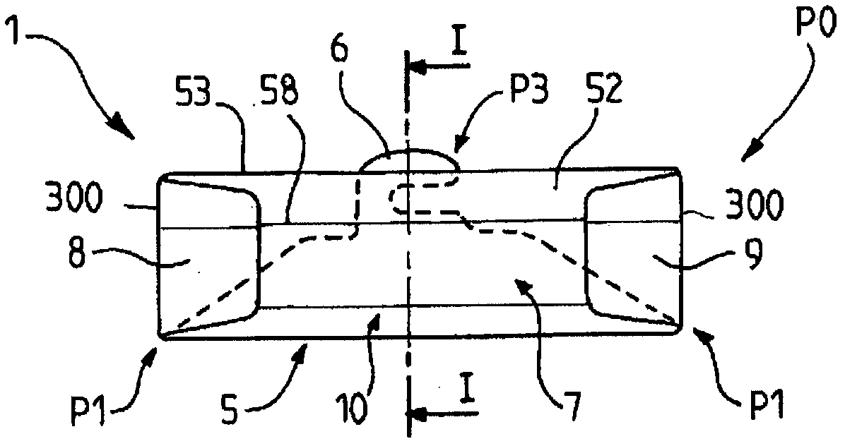Device for hanging a collared garment, such as a hanger
