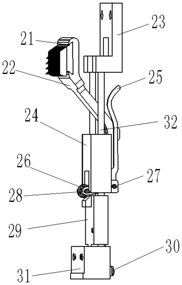 Motor-driven braided fabric pulling device and pulling method thereof