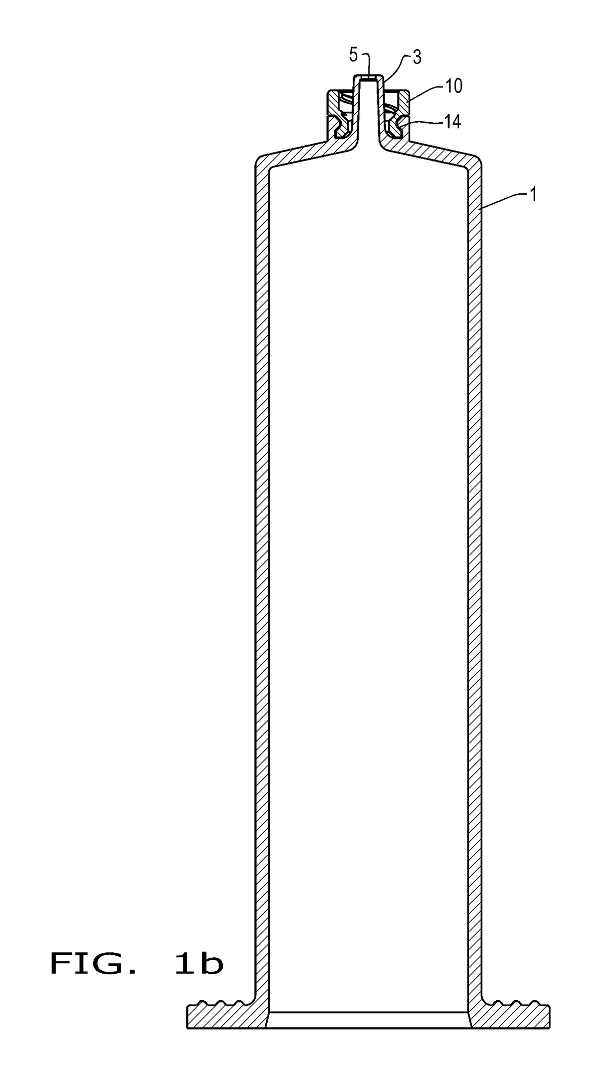 Syringe including different materials