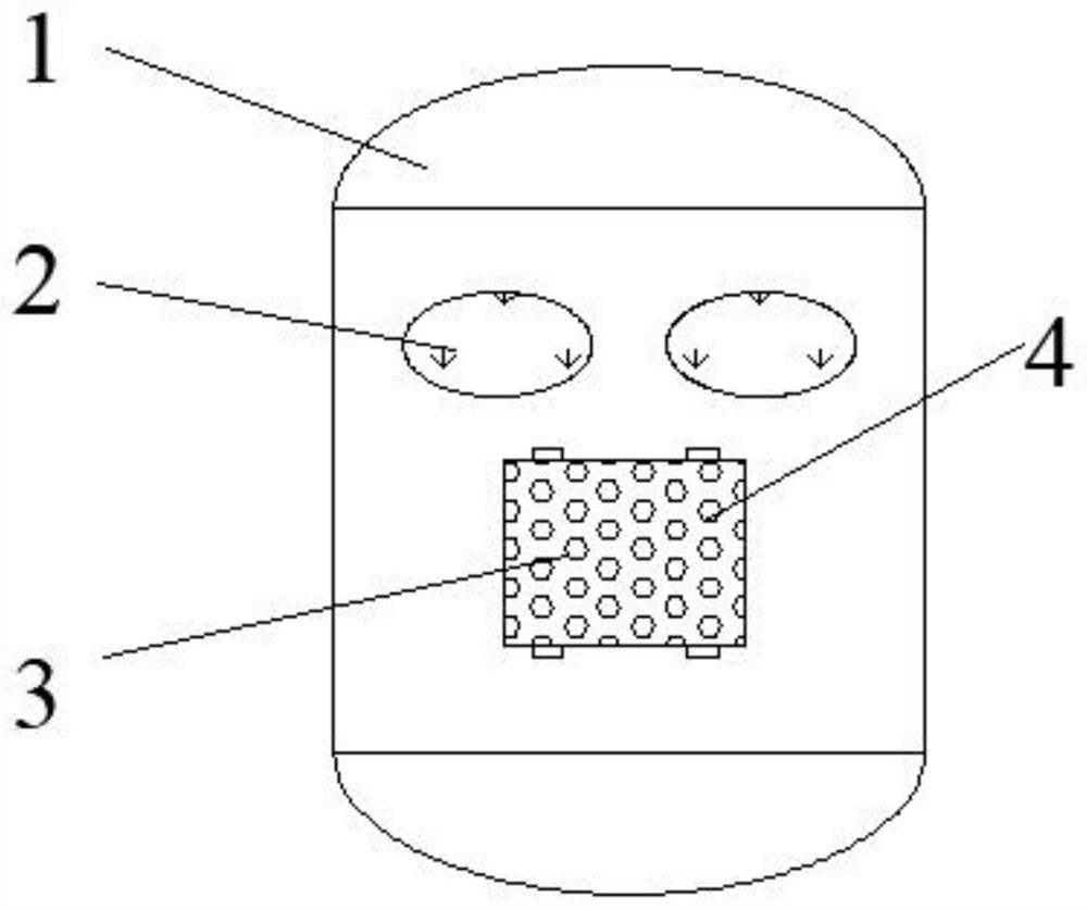 Eye and nose integrated device for preventing welding ultraviolet electric welding dust