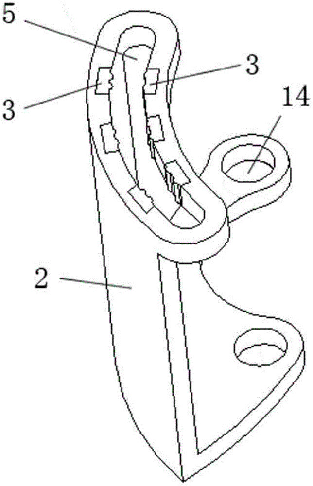 Transmission shifting mechanism, shifting rocker arm and damping device for shifting rocker arm
