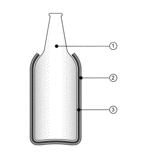Surface treatment of beverage containers to keep the beverage cool