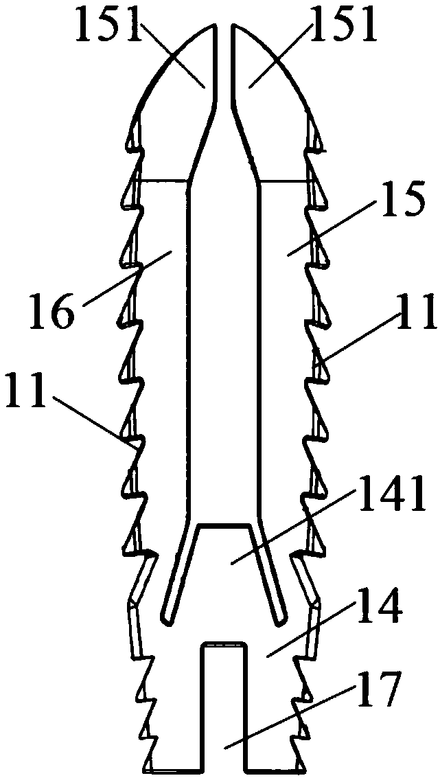 Volume-variable interbody fusion cage and implanting device thereof