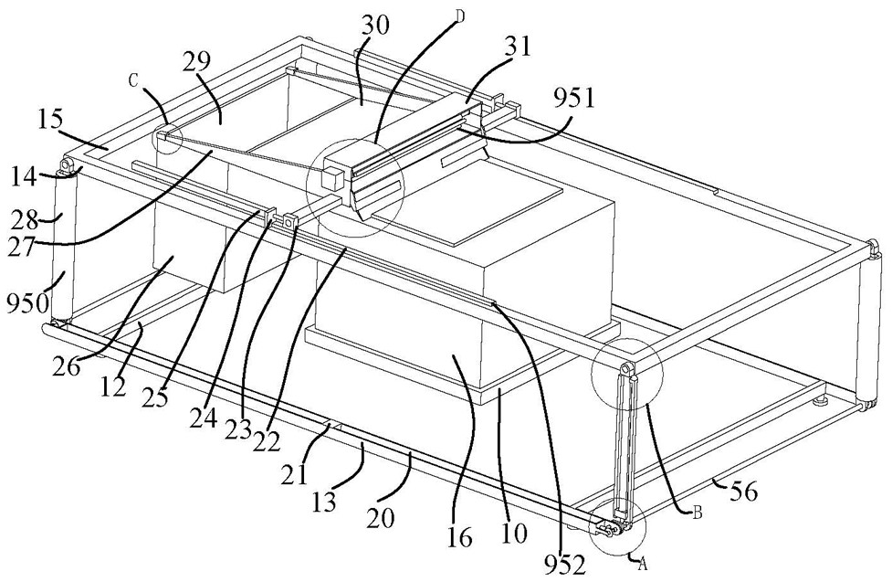 Express carton treatment equipment for garbage classification