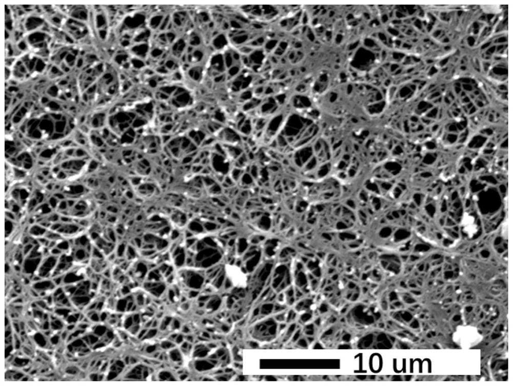 A high-throughput solvent-resistant interfacial polymerization composite membrane and its preparation method