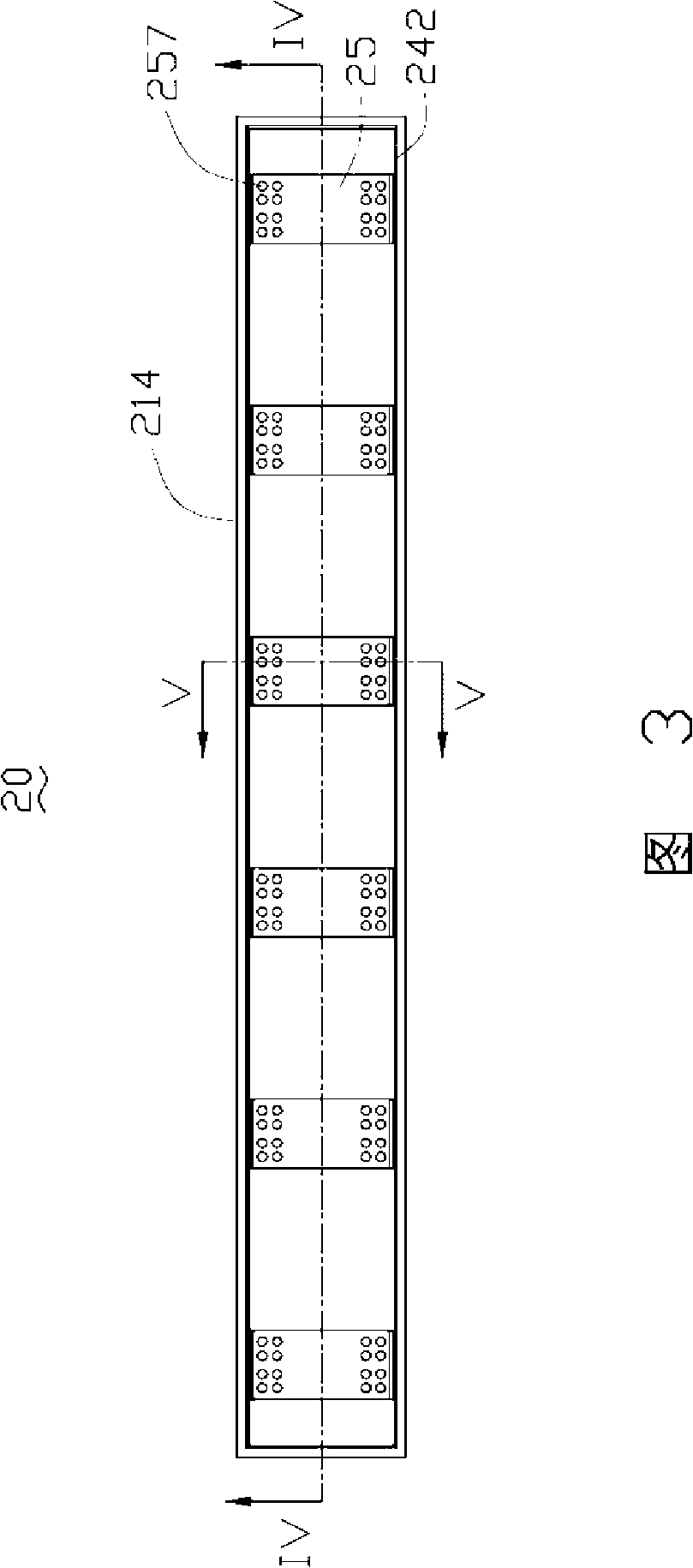 Luminous diode lighting device