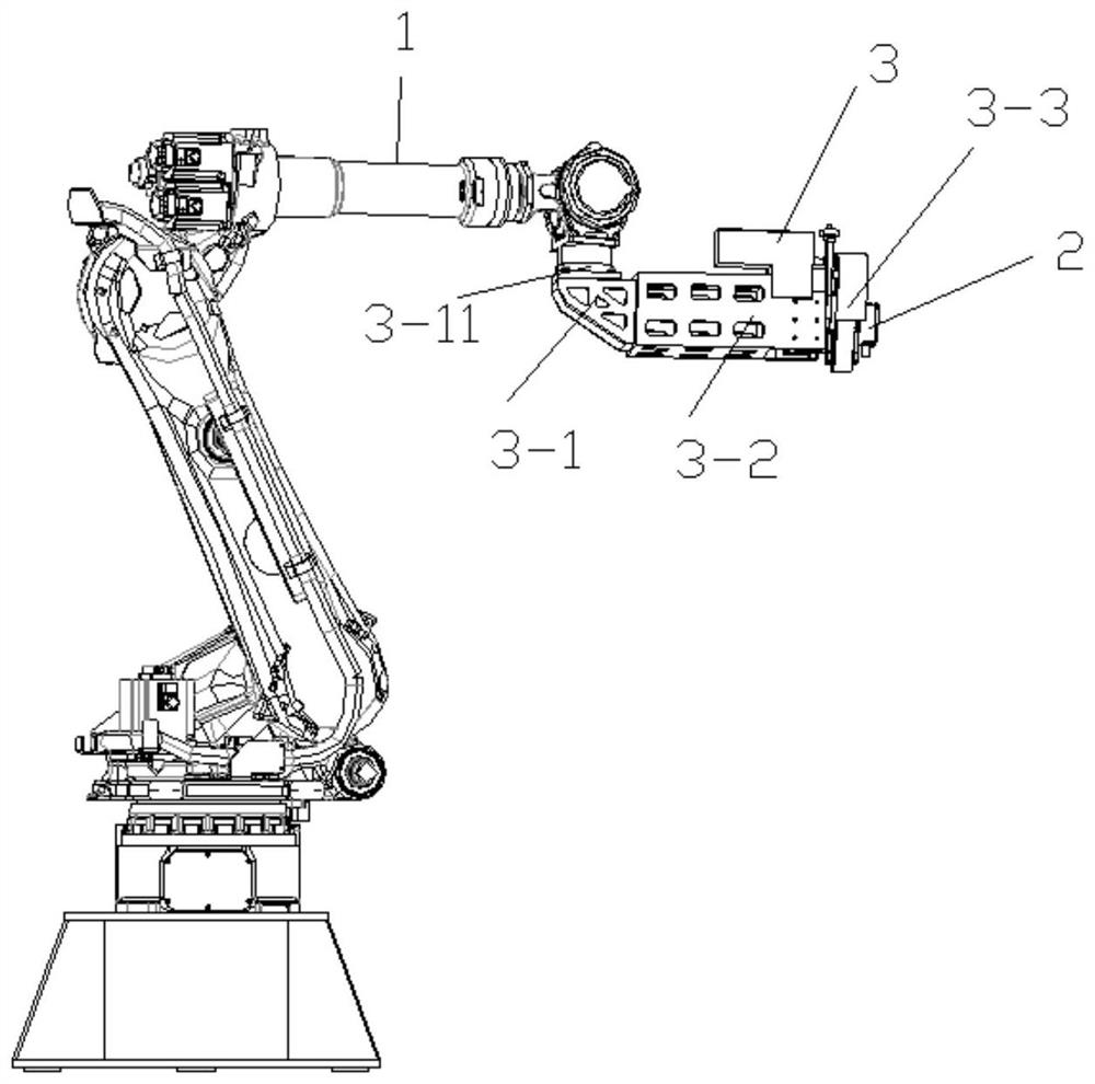 Straight welded steel pipe end weld automatic grinding robot