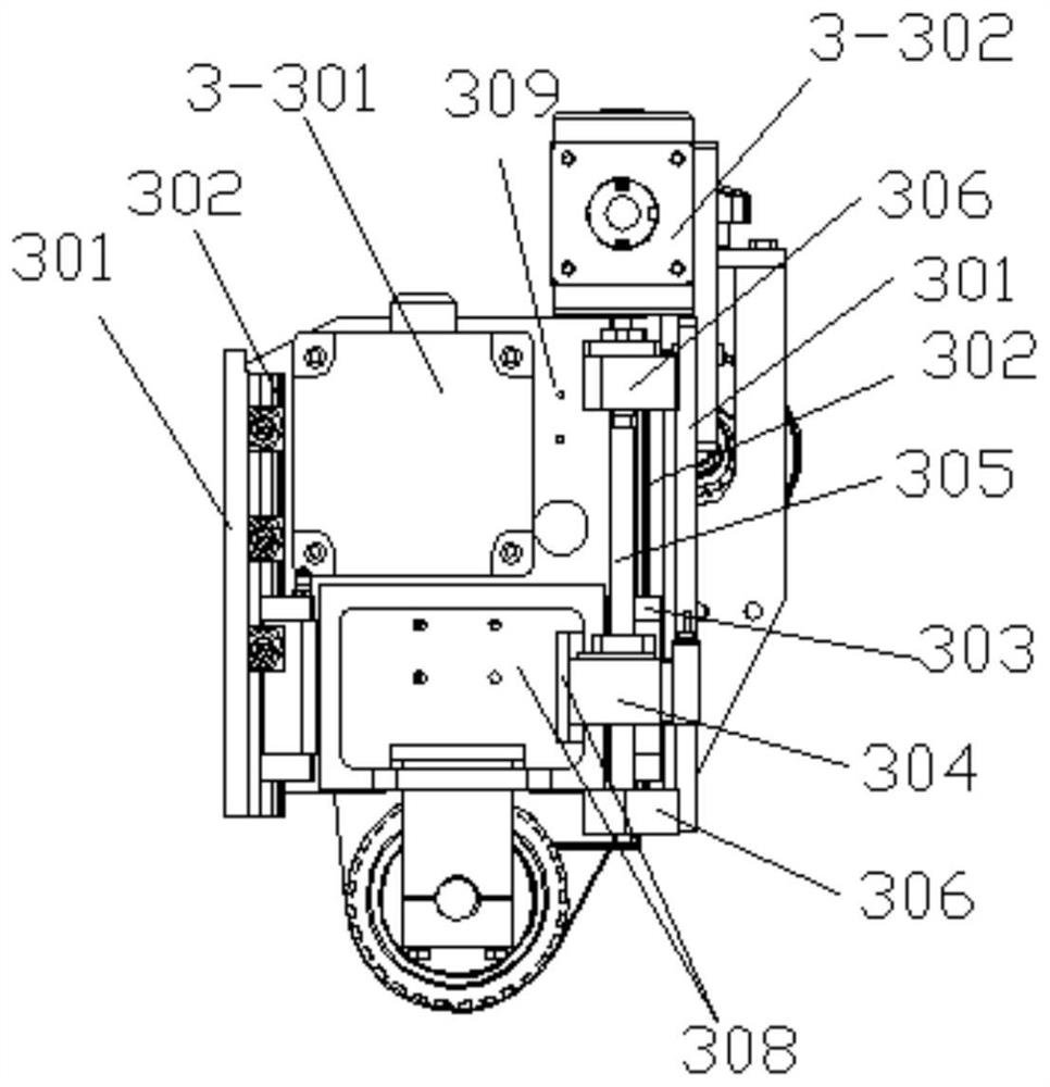 Straight welded steel pipe end weld automatic grinding robot