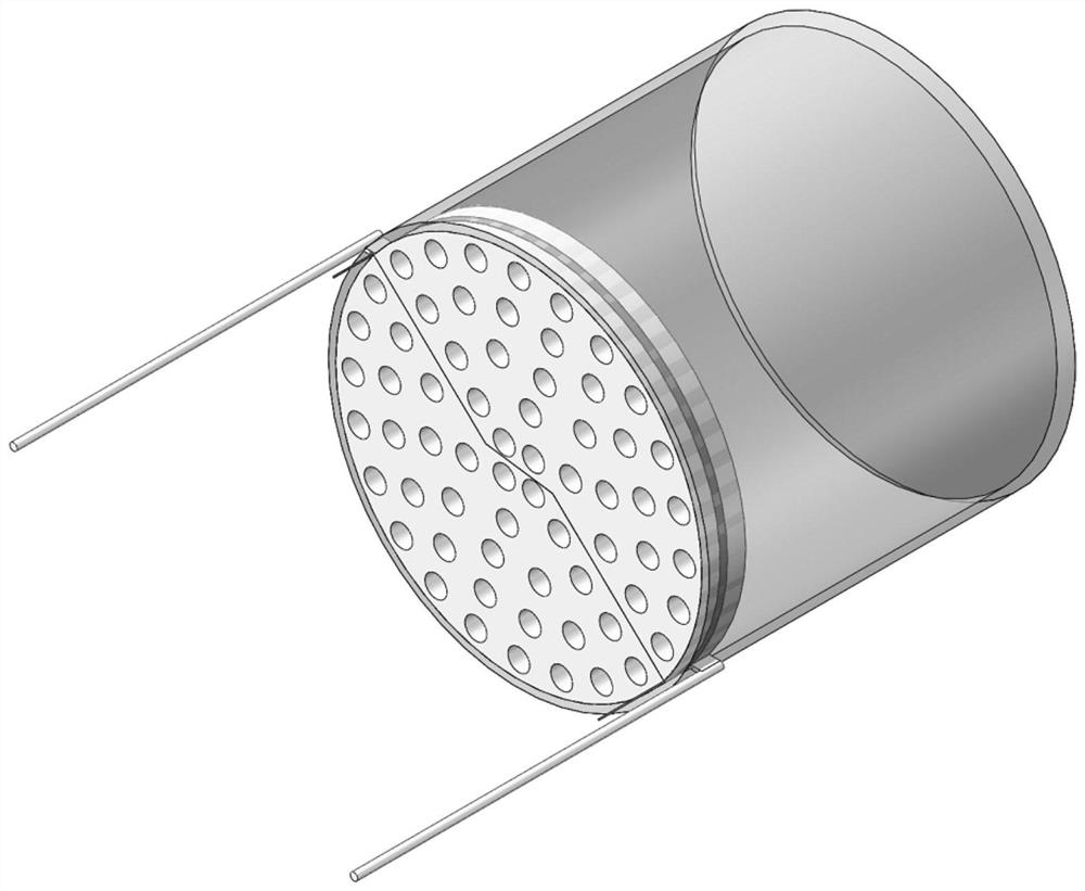 A fuel cell component and its thermal layout method