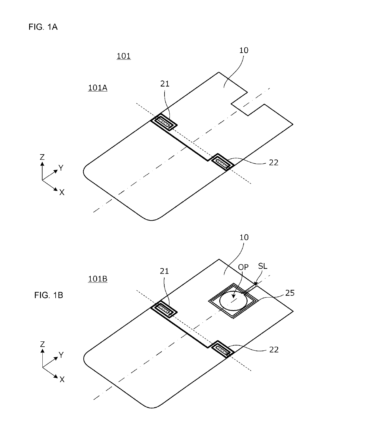 Antenna device and electronic apparatus