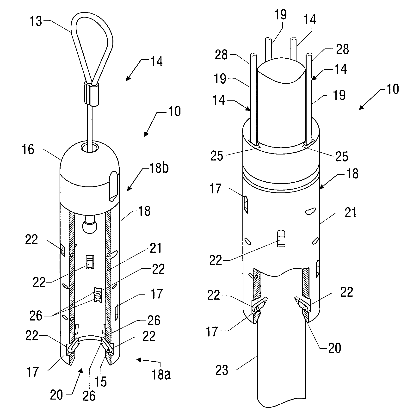 Apparatus and methods for gripping an elongated item