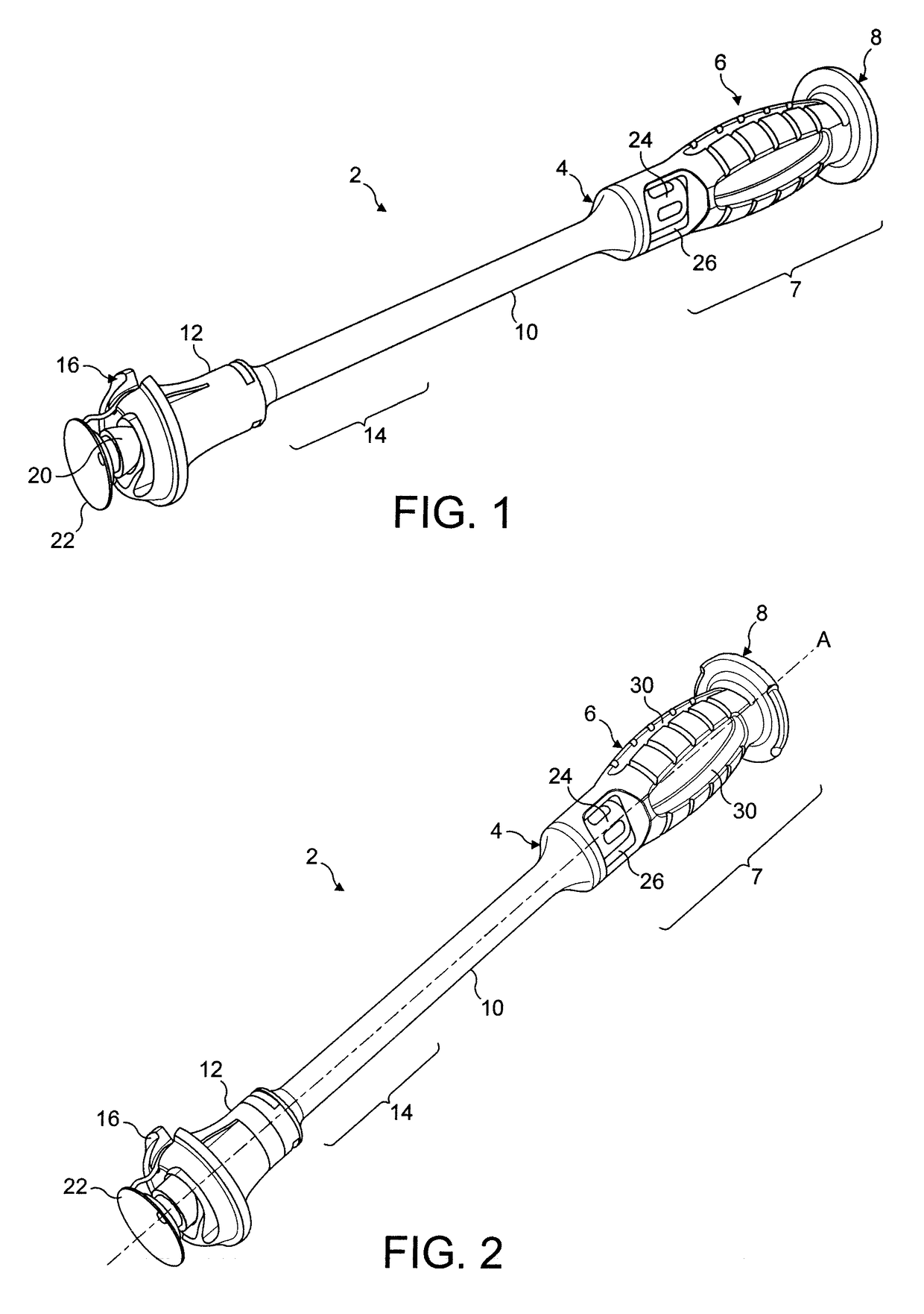 Instrument for manipulating an implant