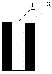 SMD inductance device with magnetic rubber coating iron core and processing technology thereof