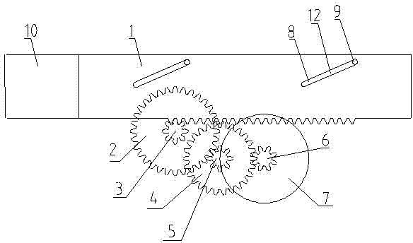 Low-noise mechanism and lock with same