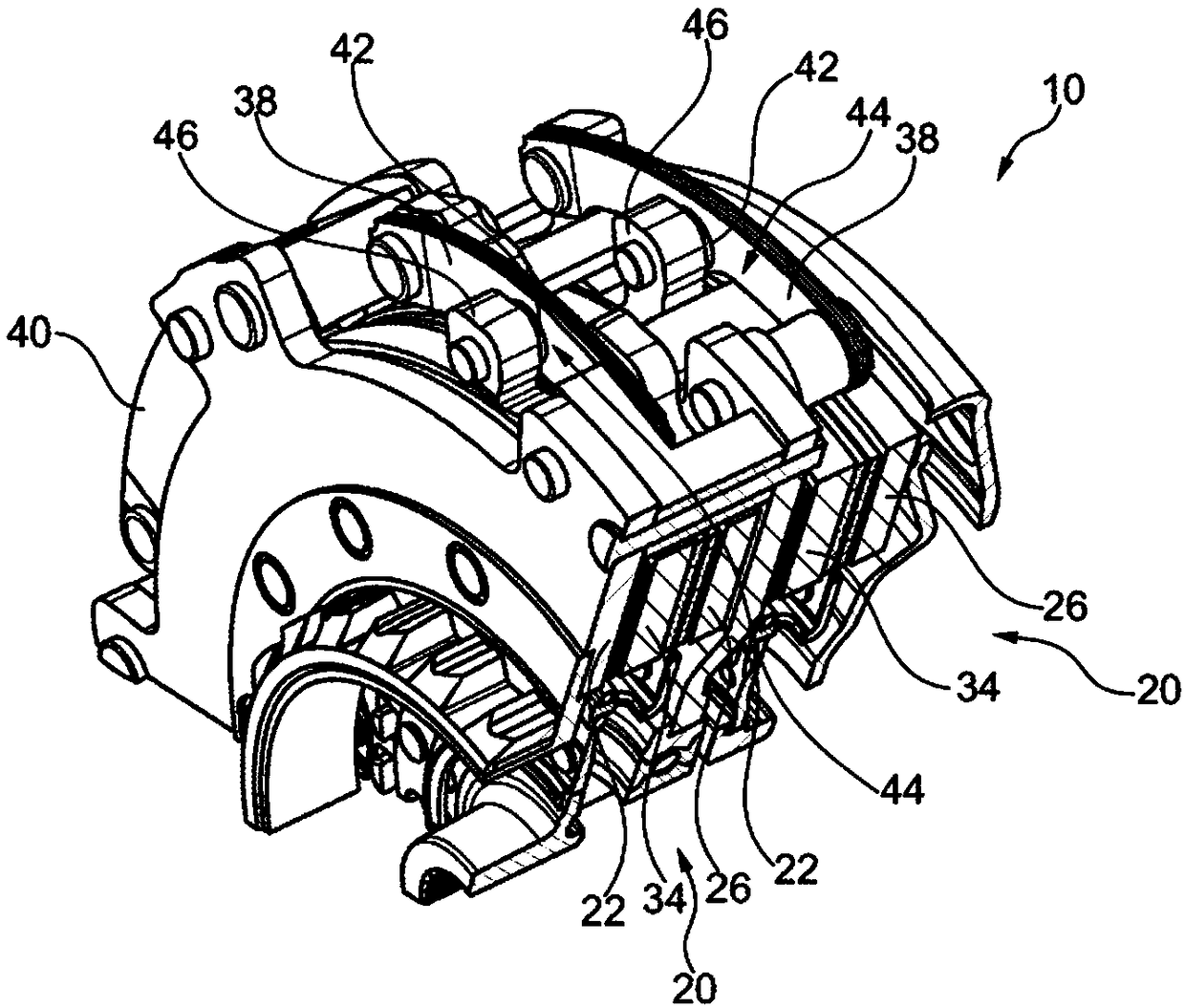 Intermediate plate for multi-plate clutch and method for manufacturing intermediate plate