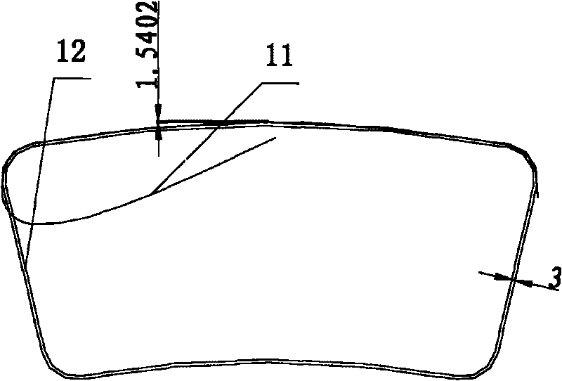 Method for detecting sectional profile of transition section of gas turbine combustion chamber