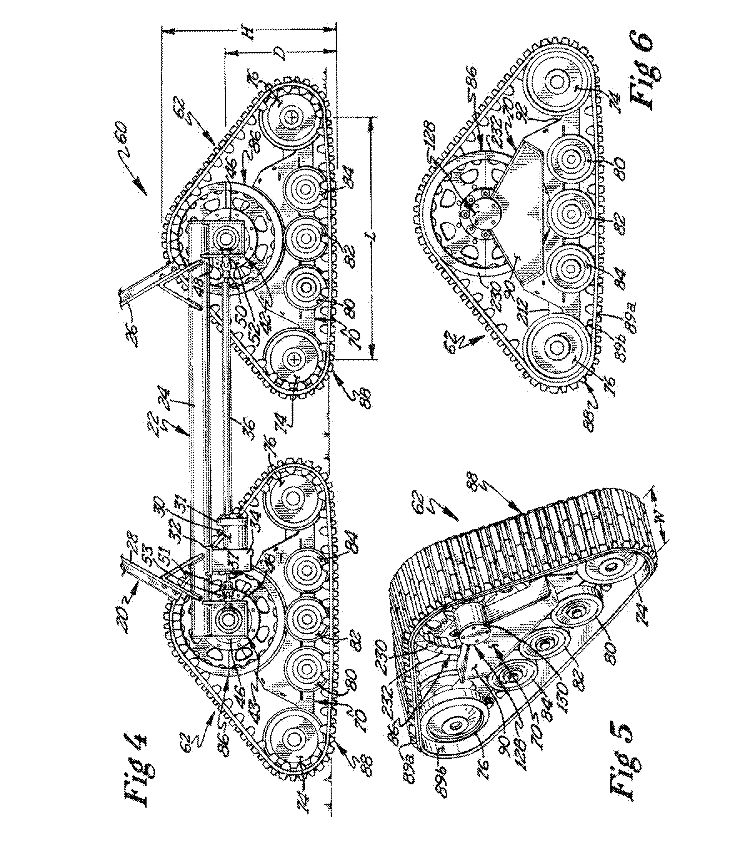 Apparatus for Converting a Wheeled Vehicle to a Tracked Vehicle